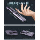 For Samsung Galaxy S23 5G Camshield MagSafe Ring Holder Armor Phone Case(Puple)