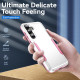 For Samsung Galaxy S24+ 5G Pioneer Armor Heavy Duty PC Hybrid TPU Phone Case(White+Pink)