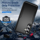 For Samsung Galaxy S24+ 5G Pioneer Armor Heavy Duty PC Hybrid TPU Phone Case(Black)
