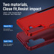 For Samsung Galaxy S24+ 5G Pioneer Armor Heavy Duty PC Hybrid TPU Phone Case(Red+Rose Red)