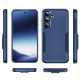 For Samsung Galaxy S24+ 5G Pioneer Armor Heavy Duty PC Hybrid TPU Phone Case(Blue)