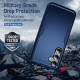 For Samsung Galaxy S24+ 5G Pioneer Armor Heavy Duty PC Hybrid TPU Phone Case(Blue)