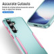 For Samsung Galaxy S24+ 5G Pioneer Armor Heavy Duty PC Hybrid TPU Phone Case(Green+Pink)