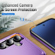 For Samsung Galaxy S24+ 5G Pioneer Armor Heavy Duty PC Hybrid TPU Phone Case(Purple+Black)