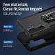For Samsung Galaxy S24+ 5G Pioneer Armor Heavy Duty PC Hybrid TPU Phone Case with Holder(Black)