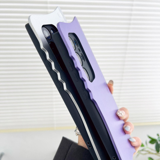 For Samsung Galaxy S24+ 5G Simulated Kitchen Knife TPU + PC Phone Case(Black)