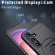 For Samsung Galaxy S24+ 5G Armor MagSafe Ring Holder Phone Case(Black)