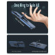 For Samsung Galaxy S24+ 5G Armor MagSafe Ring Holder Phone Case(Blue)