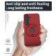 For Samsung Galaxy S24+ 5G Armor MagSafe Ring Holder Phone Case(Red)