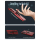 For Samsung Galaxy S24+ 5G Armor MagSafe Ring Holder Phone Case(Red)