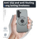 For Samsung Galaxy S24+ 5G Armor MagSafe Ring Holder Phone Case(Titanium Grey)