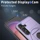 For Samsung Galaxy S24+ 5G Armor MagSafe Ring Holder Phone Case(Puple)