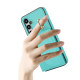 For Samsung Galaxy S24+ 5G YM007 Ring Holder Card Bag Skin Feel Phone Case(Green)