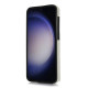 For Samsung Galaxy S23+ 5G YM007 Ring Holder Card Bag Skin Feel Phone Case(White)