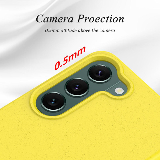 For Samsung Galaxy S24+ 5G Wheat Straw Material + TPU Phone Case(Green)