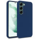 For Samsung Galaxy S24+ 5G Wheat Straw Material + TPU Phone Case(Blue)