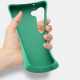 For Samsung Galaxy S24+ 5G Wheat Straw Material + TPU Phone Case(Blue)