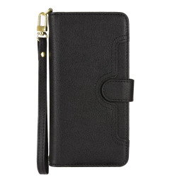 For Samsung Galaxy S24+ 5G Litchi Texture Zipper Leather Phone Case(Black)