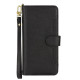 For Samsung Galaxy S24+ 5G Litchi Texture Zipper Leather Phone Case(Black)