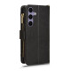 For Samsung Galaxy S24+ 5G Litchi Texture Zipper Leather Phone Case(Black)