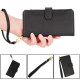 For Samsung Galaxy S24+ 5G Litchi Texture Zipper Leather Phone Case(Black)