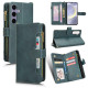 For Samsung Galaxy S24+ 5G Litchi Texture Zipper Leather Phone Case(Green)