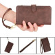 For Samsung Galaxy S24+ 5G Litchi Texture Zipper Leather Phone Case(Brown)