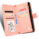 For Samsung Galaxy S24+ 5G Litchi Texture Zipper Leather Phone Case(Pink)