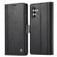 For Samsung Galaxy S24+ LC.IMEEKE Skin-friendly Card Slots Leather Phone Case(Black)
