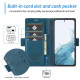 For Samsung Galaxy S24+ LC.IMEEKE Skin-friendly Card Slots Leather Phone Case(Blue)