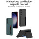 For Samsung Galaxy S24+ 5G GKK Ultra-thin Leather Card Slots Phone Case With Magnetic Holder(Red)