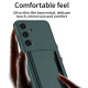 For Samsung Galaxy S24+ 5G GKK Ultra-thin Leather Card Slots Phone Case With Magnetic Holder(Carbon Fiber Texture)