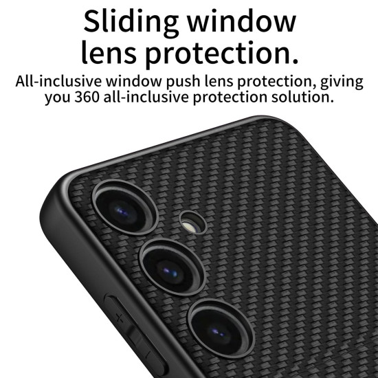 For Samsung Galaxy S24+ 5G GKK Ultra-thin Leather Card Slots Phone Case With Magnetic Holder(Black)