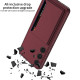 For Samsung Galaxy S24+ 5G GKK Ultra-thin Leather Card Slots Phone Case With Magnetic Holder(Black)
