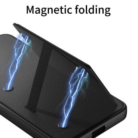 For Samsung Galaxy S24+ 5G GKK Ultra-thin Leather Card Slots Phone Case With Magnetic Holder(Green)