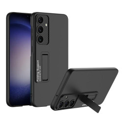 For Samsung Galaxy S24+ 5G GKK Ultra-thin Shockproof Phone Case with Holder(Black)