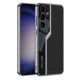 For For Samsung Galaxy S24+ 5G GKK Plating TPU + Leather Supercar Full Coverage Phone Case(Black)