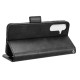 For Samsung Galaxy S24+ 5G Symmetrical Triangle Leather Phone Case(Black)
