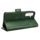 For Samsung Galaxy S24+ 5G Symmetrical Triangle Leather Phone Case(Green)