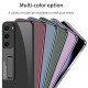 For Samsung Galaxy S24+ 5G GKK Electroplating Full Coverage Protective Phone Case with Holder(Black)