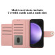 For Samsung Galaxy S24+ 5G Rhombic Texture Flip Leather Phone Case with Lanyard(Coral Pink)