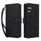 For Samsung Galaxy S24+ / S25+ 5G Multi-Card Wallet RFID Leather Phone Case(Black)