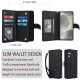 For Samsung Galaxy S24+ / S25+ 5G Multi-Card Wallet RFID Leather Phone Case(Black)