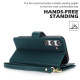 For Samsung Galaxy S24+ / S25+ 5G Multi-Card Wallet RFID Leather Phone Case(Green)