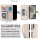 For Samsung Galaxy S24+ / S25+ 5G Multi-Card Wallet RFID Leather Phone Case(Apricot)