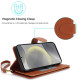 For Samsung Galaxy S24+ / S25+ 5G Multi-Card Wallet RFID Leather Phone Case(Brown)