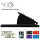 For Samsung Galaxy S24+ 5G Organ Card Bag Ring Holder Phone Case with Long Lanyard(Black)