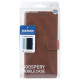 For Samsung Galaxy S24+ 5G GOOSPERY BLUE MOON Crazy Horse Texture Leather Phone Case(Brown)
