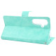 For Samsung Galaxy S24+ 5G GOOSPERY BLUE MOON Crazy Horse Texture Leather Phone Case(Mint Green)