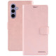 For Samsung Galaxy S24+ 5G GOOSPERY BLUE MOON Crazy Horse Texture Leather Phone Case(Rose Gold)